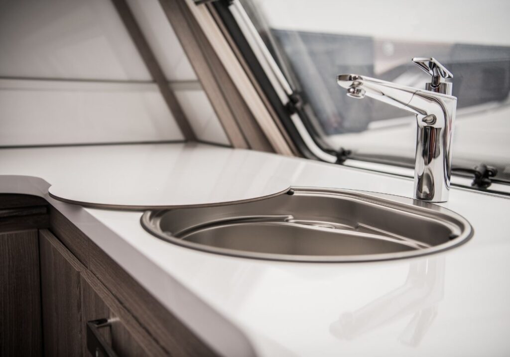 RV repair tech arriving same-day at Lake Mead RV Village to fix water leak issue