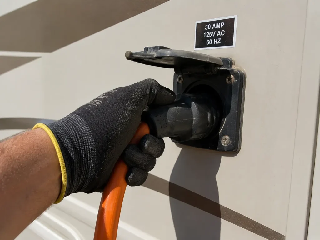 Mobile RV electrical repair technician Las Vegas